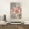 Lelies - Meeldraden - Roze - Wazig plexiglas 5mm klein -sfeer1