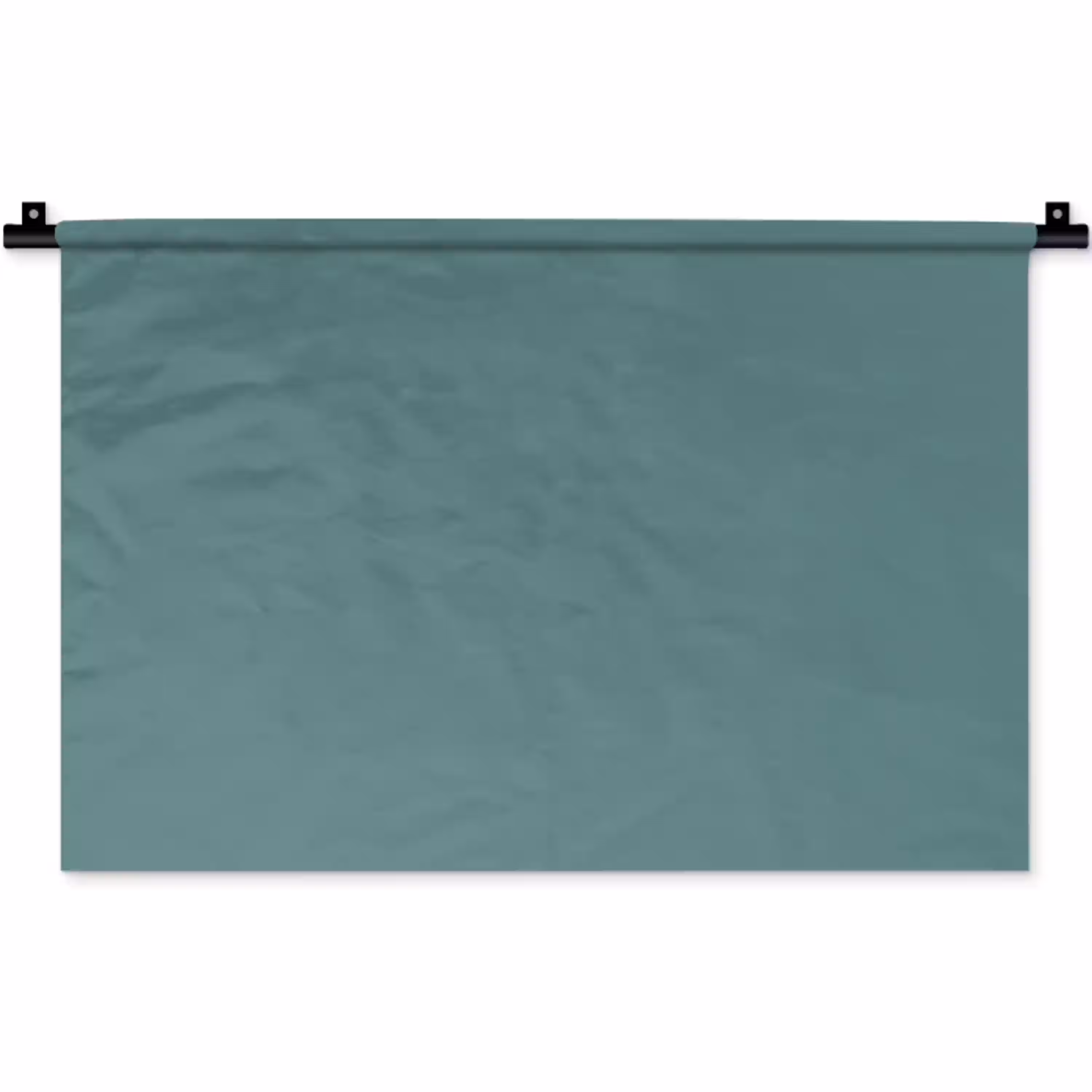 Serene - Teal - Blauw Wandkleed katoen klein 269 -zz3d