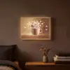 Chocomelk - Drinken - Warm - Bruin Light Box met batterij (Wandlamp) middel -sfeer4