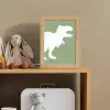 Dino - T-rex - Dinosaurus - Groen - Tyrannosaurus rex Light Box met kabel klein -sfeer2_kind