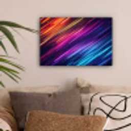 Snelheid - Kosmos - Kleurrijk canvas 2cm klein -sfeer1