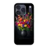 Felgekleurd - Bloemen - Vaas Telefoonhoesje iPhone 17 Pro klein -3d