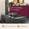 Kitchen kisses, dirty dishes keuken achterwand 2 middel -usp_NL