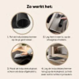 Duister Reliëf Inductie beschermer vinyl 3mm middel -sfeer9