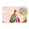 Vrouw - Zon - Kleurrijk Placemat vinyl groot -zzzproduct_Kitchenyeah-website