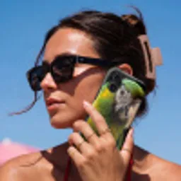 Ara - Portret - Groen Toughcase MagSafe Apple iPhone 17 klein -Sfeer2V