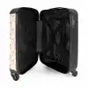 Patronen - Patroon van roze hartjes NBS - Handbagage koffer - Kinderen Unisex middel -binnenkant