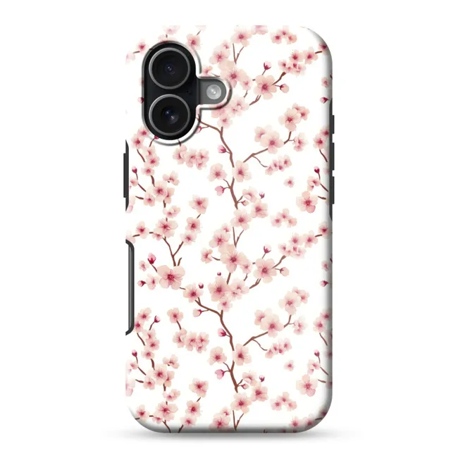 Telefoonhoesje Toughcase - Kersenbloesem - Takken - Roze