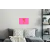 Palmbomen - Modern - Roze Muursticker klein -slaapkamer