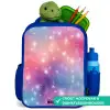 Sterren - Abstract - Kleuren Kinderrugzak - Blauw middel -inhoud_NL