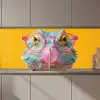 Kameleon - Kauwgom - Kleurrijk keuken achterwand 2 middel zz_3dshopping