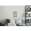 Tekst - Groen - Sierlijk - Letters Muursticker klein -slaapkamer