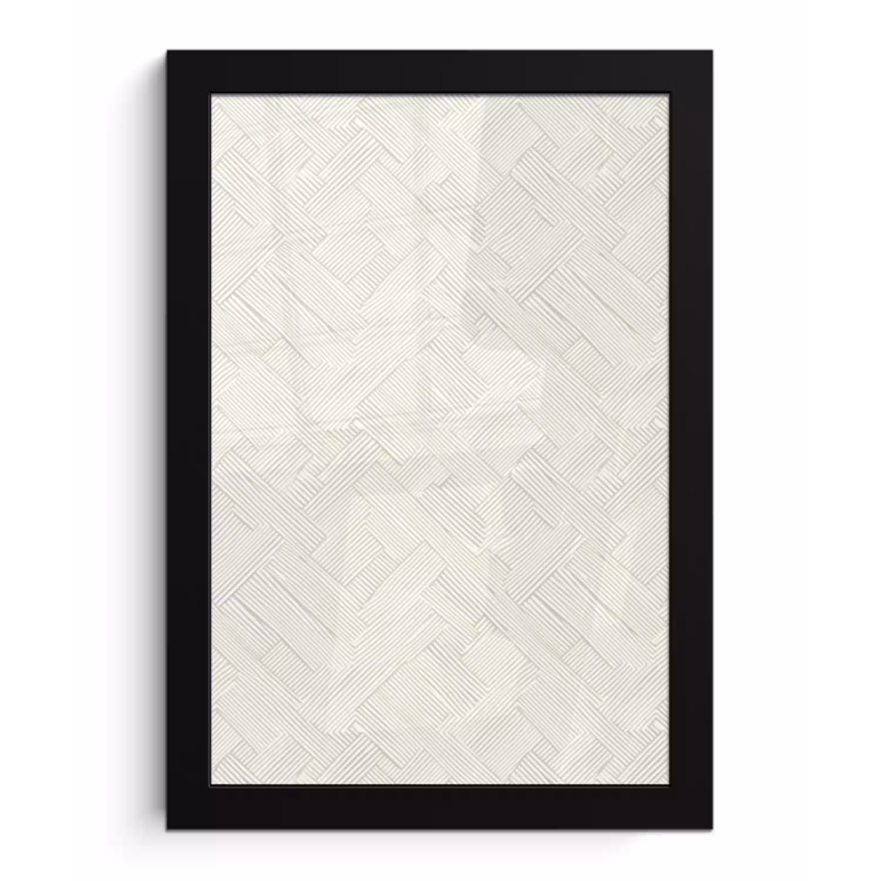 Textuur - Abstract - Beige fotolijst zwart zonder passe partout klein 224 -3d