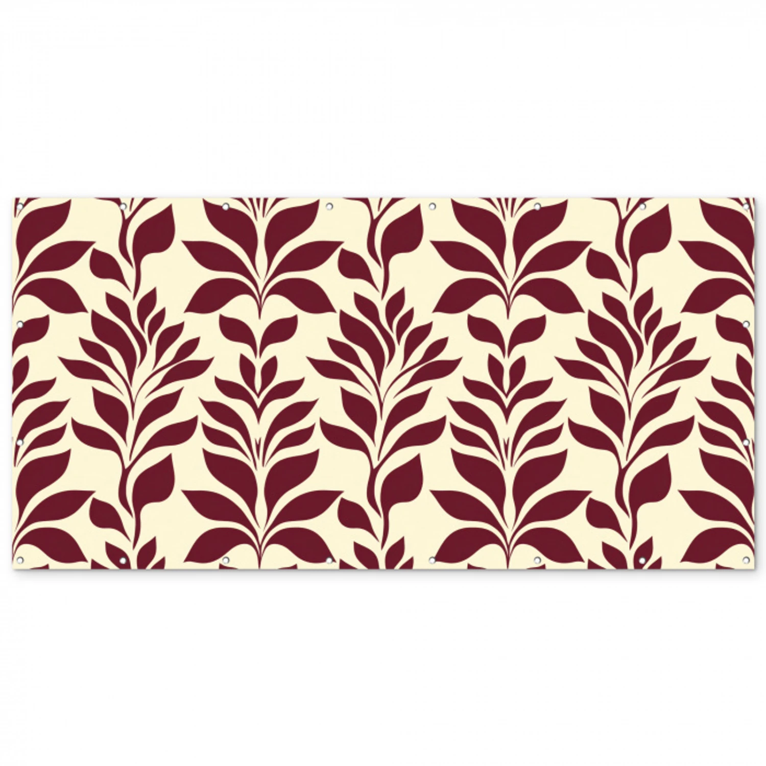 Abstract - Bladeren - Burgundy Balkonbeschermer Duitsland klein 596 -zz_3d