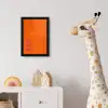 See te good - Paars - Oranje fotolijst zwart zonder passe partout klein -usfeer4_kinderkamer