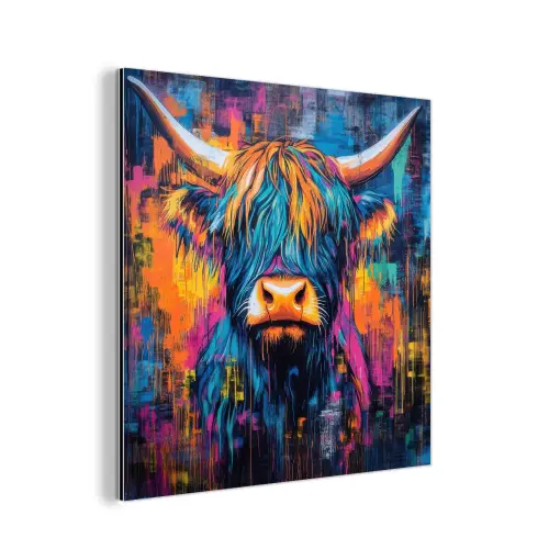 Marmer - Modern - Goud aluminium wit klein -3d