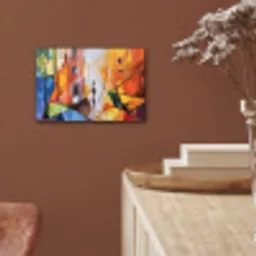 Abstract - Kunst - Schilderij - Kleuren aluminium wit klein -sfeer4