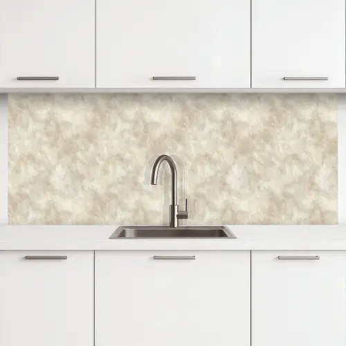 Beige - Reliëfstructuur - Natuursteen keuken achterwand 2 middel 871 -3d