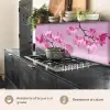 Bloemen - Orchidee - Roze keuken achterwand 2 middel -usp_IT