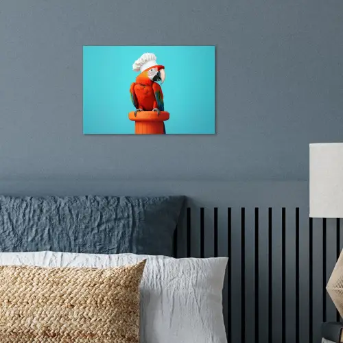 Ara - Koksmuts - Sokkel - Grappig poster papier klein -sfeer2