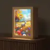 Schaap - Weide - Bloemen Light Box met kabel (Tafellamp) klein -z3d_website