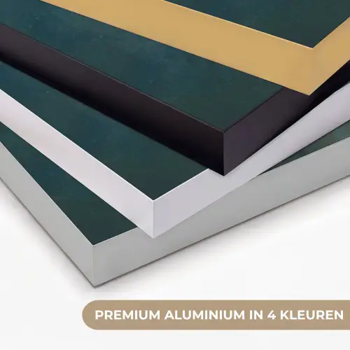 Klassiek - Sierlijk - Roze Textielframe zwart klein -USP_kleurenNL