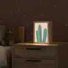 Cactussen - Modern - Pastel Light Box met kabel (Kinderlampje) klein -sfeer1_kind