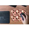 Cirkels - Modern - Kleurrijk muismat rubber klein 262 -toetsenbord