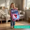 Rood Ruimtewezen in Kosmische Dans Kinderkoffer - Roze klein -sfeer2_NL