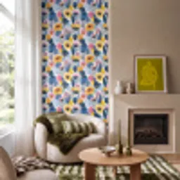 Creatief - Patroon - Kleurrijk Behang Vinyl klein 1060 -sfeer2