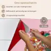 Taco - Kleurrijk - Edelstenen - Goud keuken achterwand spatscherm klein -spatscherm_NL