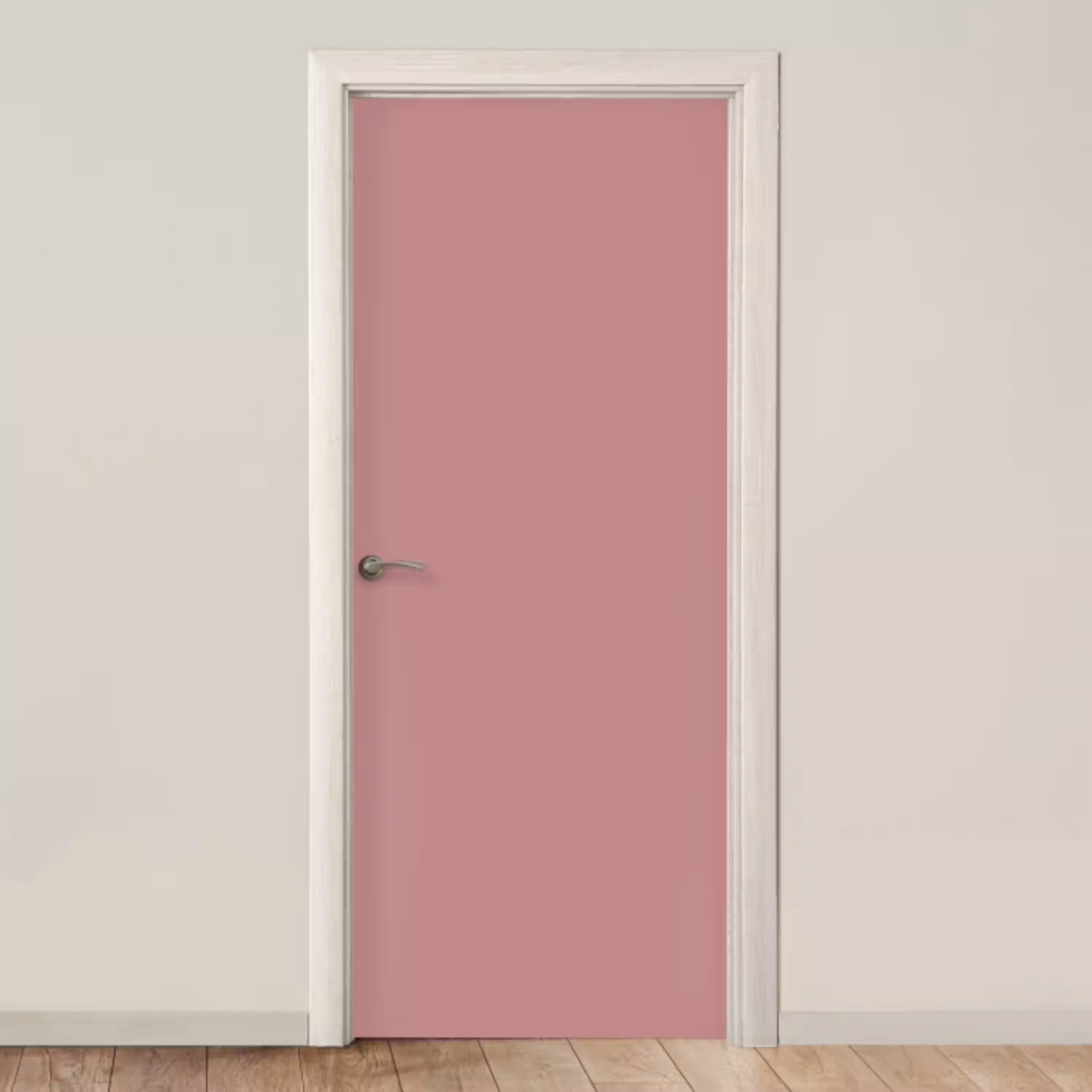 Dusty - Rose - Roze deurposter klein 289 -3d_beige