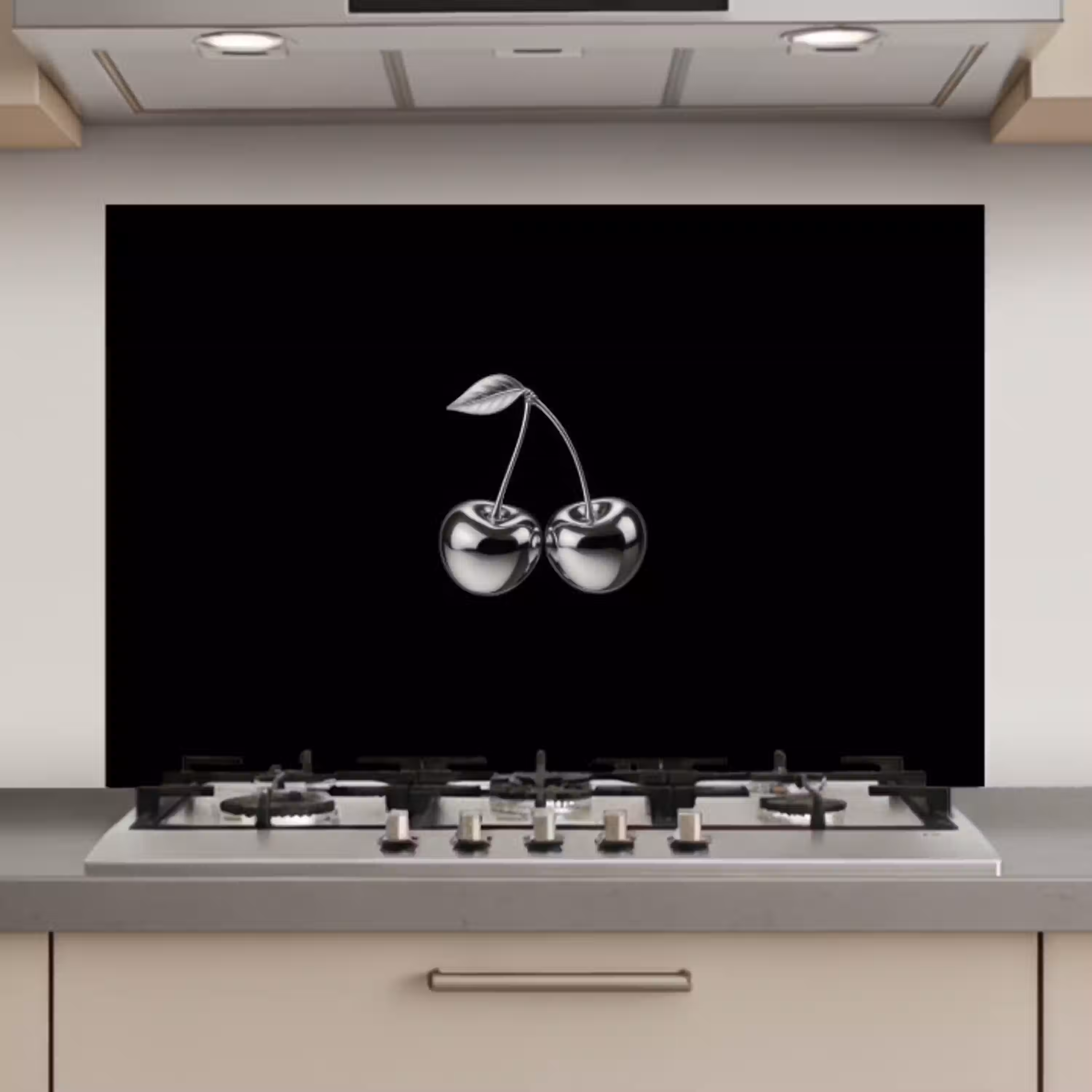 Kers - Luxueus - Metallic keuken achterwand spatscherm klein -3d_website