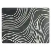 Lijnen - Patroon - Abstract - Wit muismat rubber klein -3d