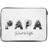Papa - Lettercollage laptophoes neopreen klein -zkaufland3dotto