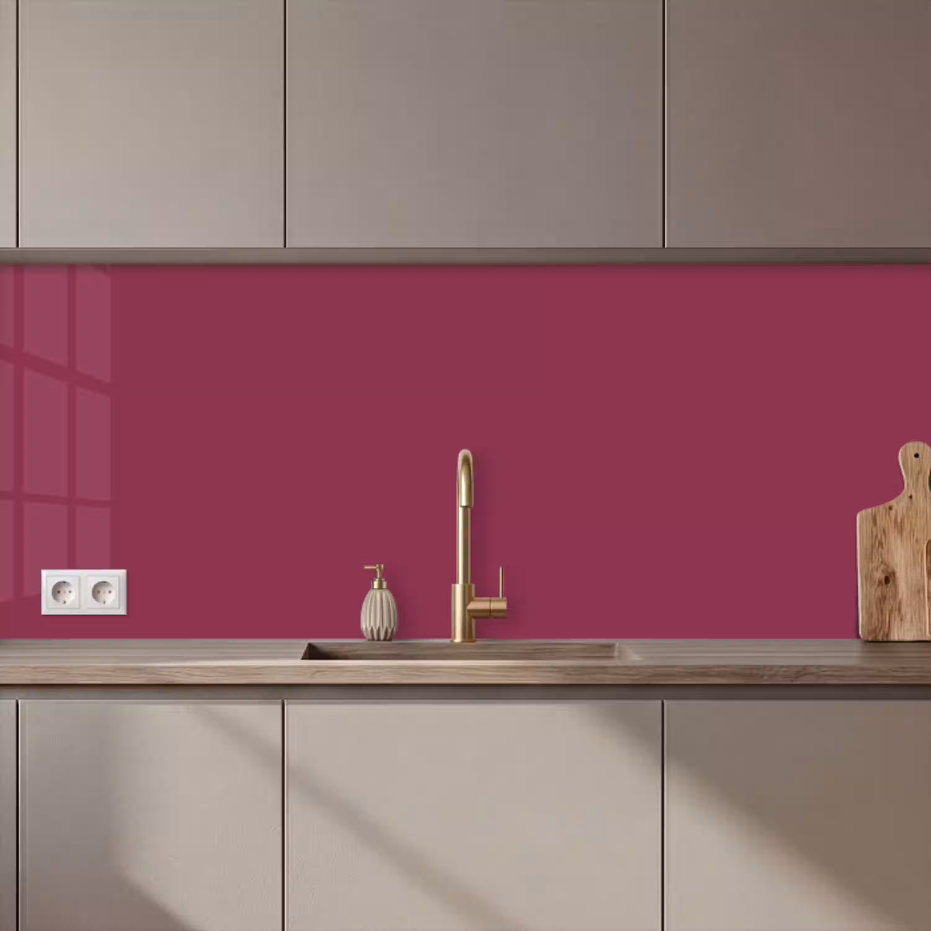 Deep - Rasberry - Rood keuken achterwand 2 middel 871 zz_3dshopping