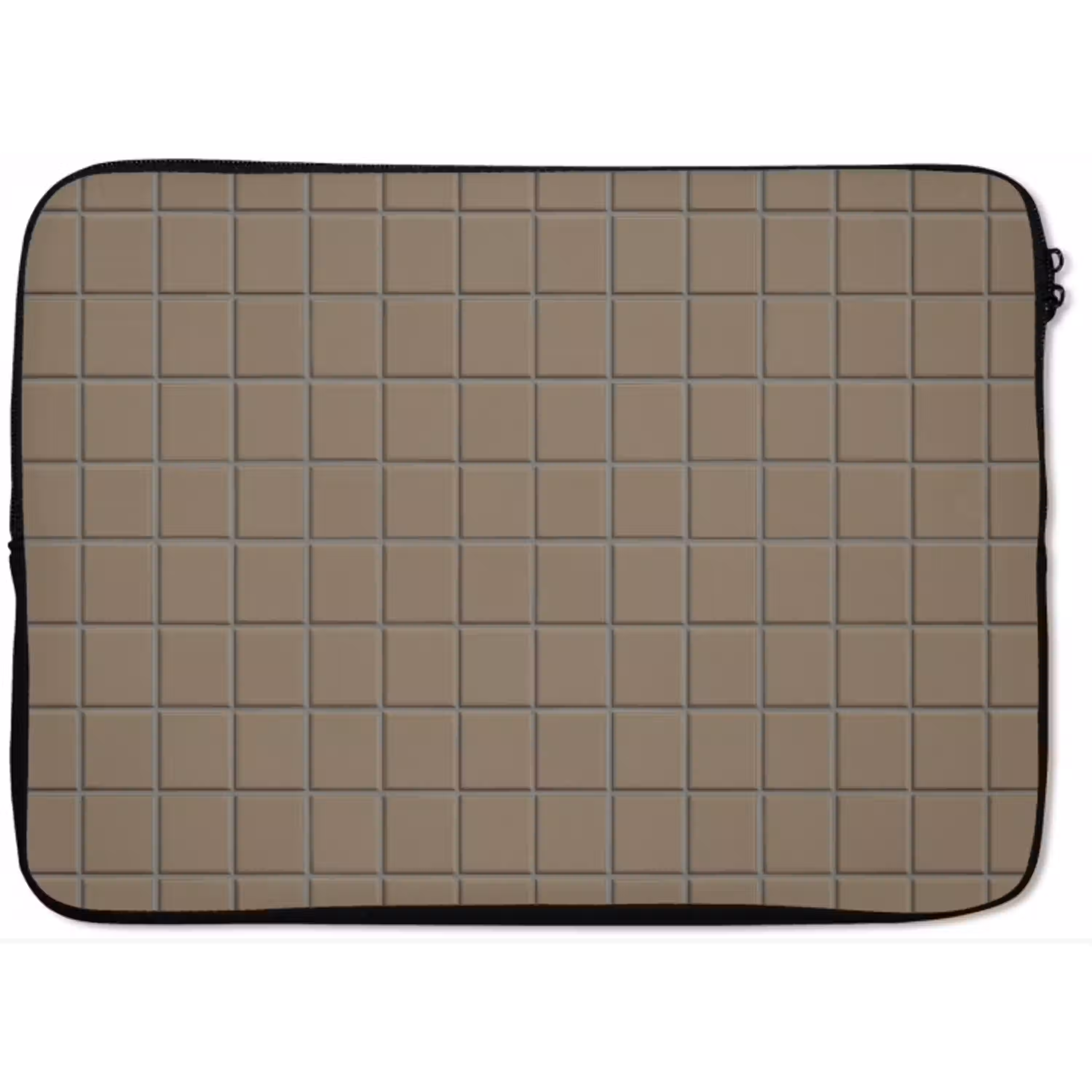 Tegel - Patroon - Taupe laptophoes neopreen klein 279 -zkaufland3dotto