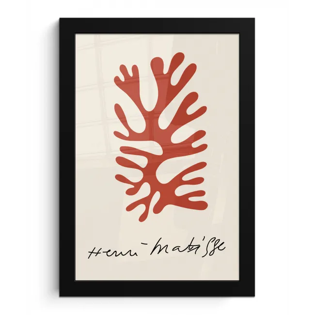 Matisse - Oude meesters - Abstract - Kunstwerk fotolijst zwart zonder passe partout klein -3d