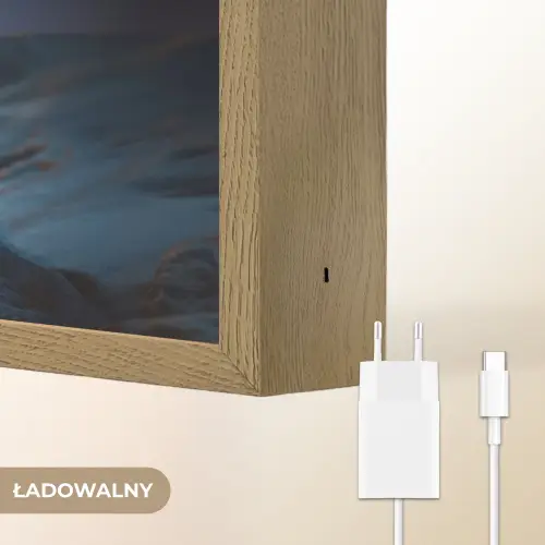 Ruimtewezen - Blauw - Galaxy Light Box met batterij (Wandlamp kind) middel -USP_websiteoplaadbaarNL