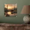 Beer - water - Bos - Ochtendlicht plexiglas 5mm klein -sfeer3