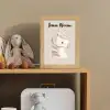 Pony - Beige - Manen - Pastel Light Box met kabel (Kinderlampje) klein -sfeer2_kind