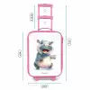 Baby nijlpaard Kinderkoffer - Roze klein -productfoto_formaten