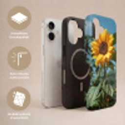 Zonnebloemen - Helderblauwer lucht - Gras Toughcase MagSafe Apple iPhone 17 klein -USP_Lagen_DE