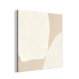 Beige - Abstract - Modern aluminium wit klein -3d