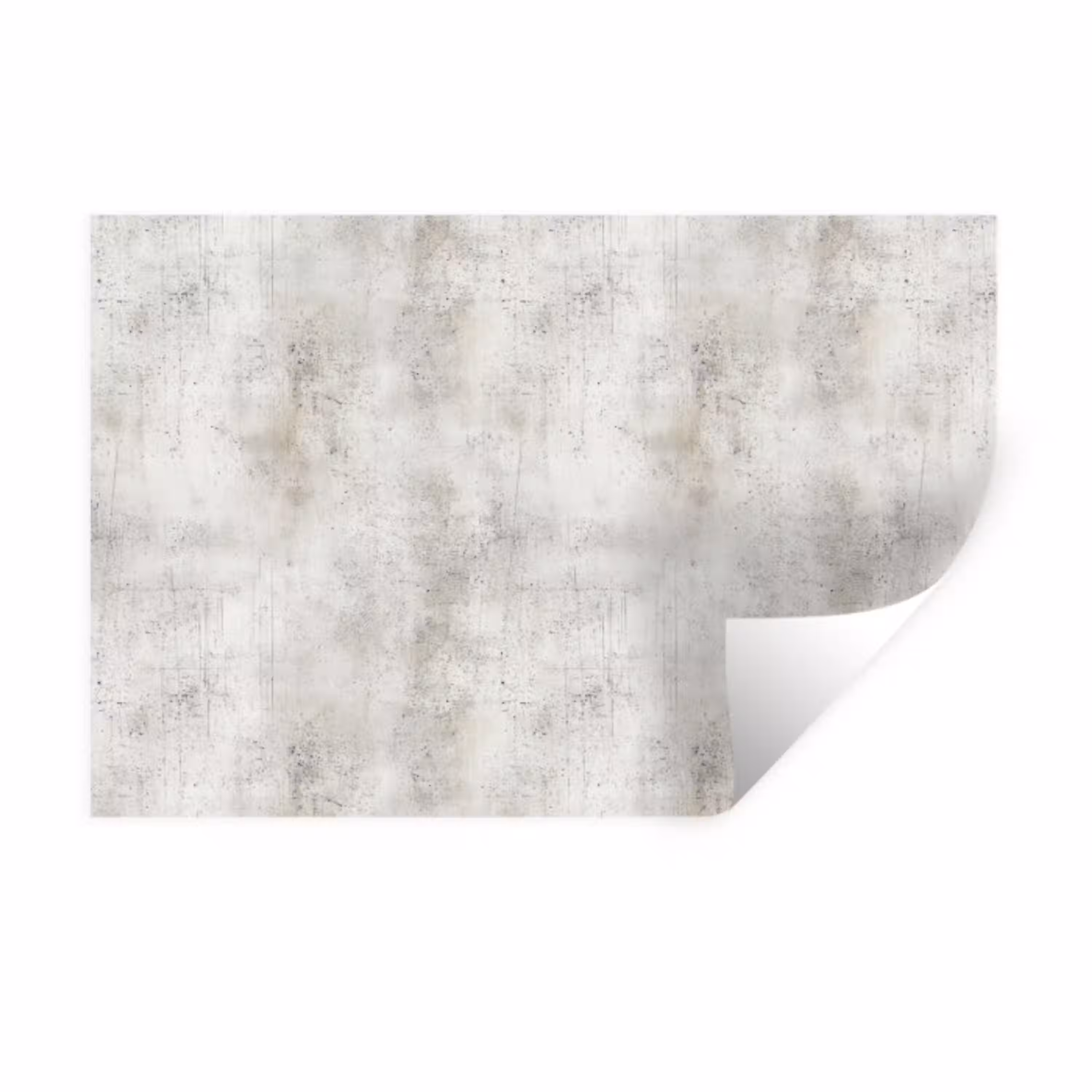 Grijs - Beton - Verweerd Muursticker klein 286 -3d