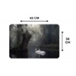 Zwanen - Rivier - Bos Placemat vinyl groot -specs