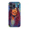 Regenboogkleuren - Man - schilderij Telefoonhoesje iPhone 17 Pro klein -3d