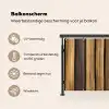 Hout - Planken - Natuurtinten Balkonbeschermer Duitsland klein -specs_NL