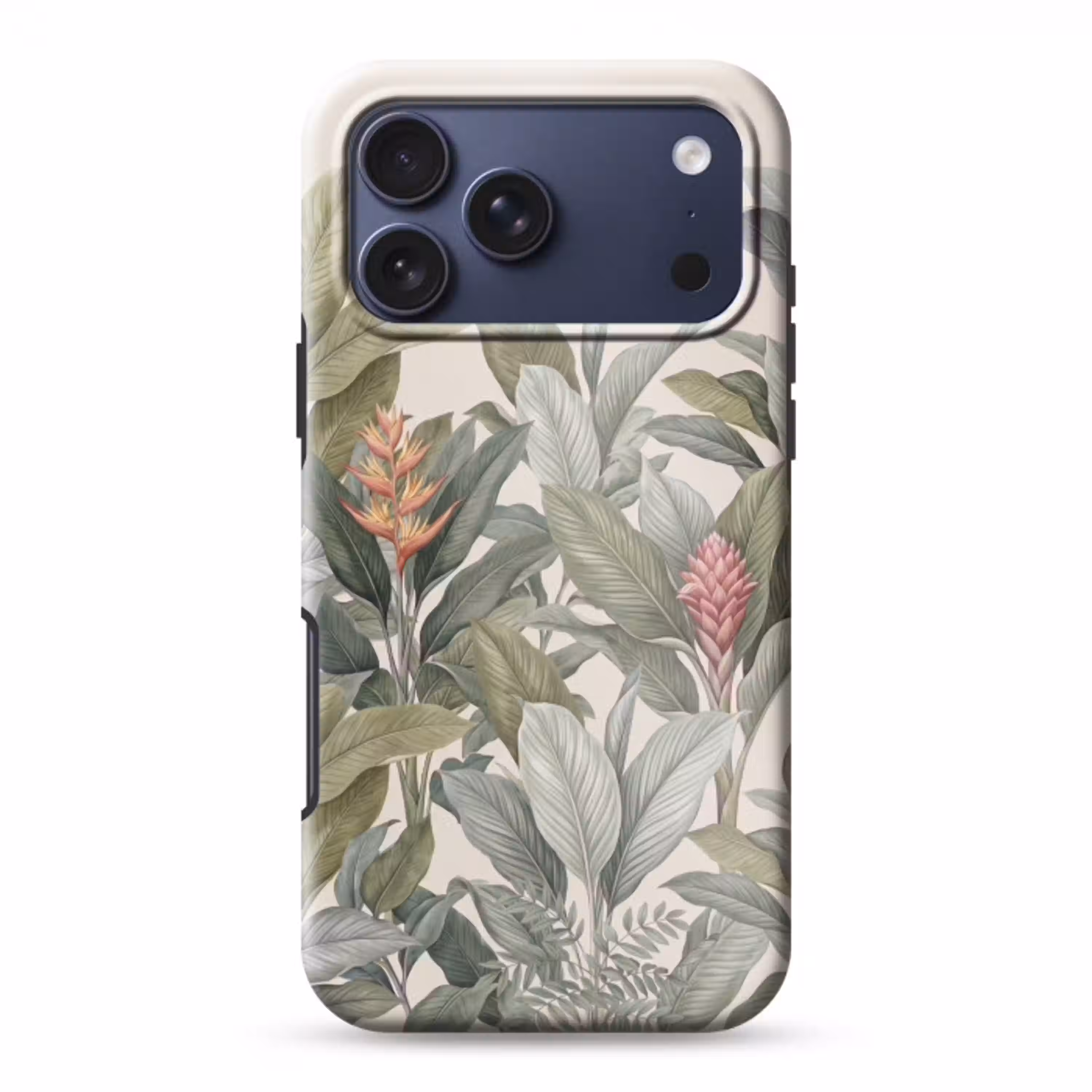 Tropisch - Planten - Modern - Groen Toughcase MagSafe Apple iPhone 17 Pro Max klein -3d