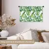 Bladeren - Monstera - Jungle - Tropical Wandkleed katoen klein -sfeer1
